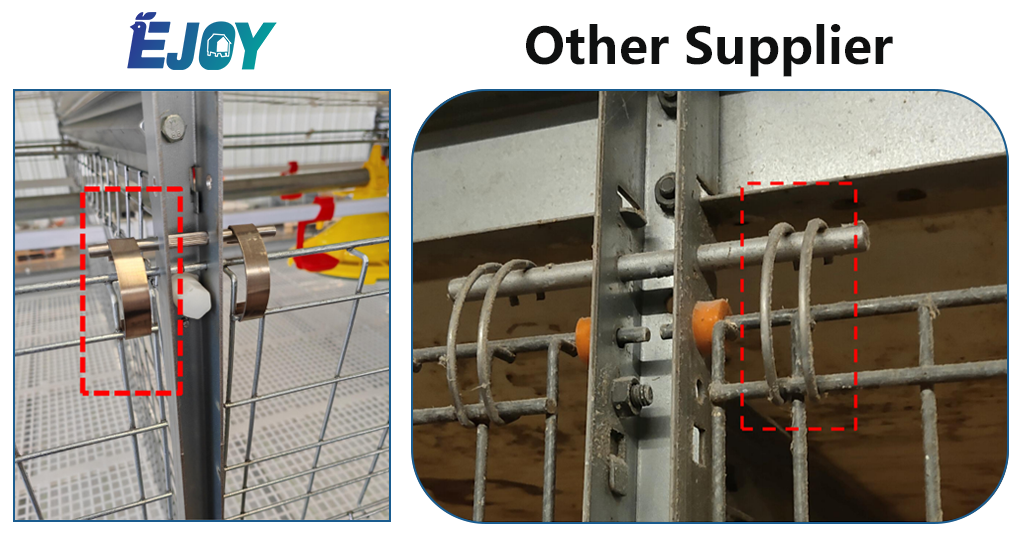 broiler cage detail compare