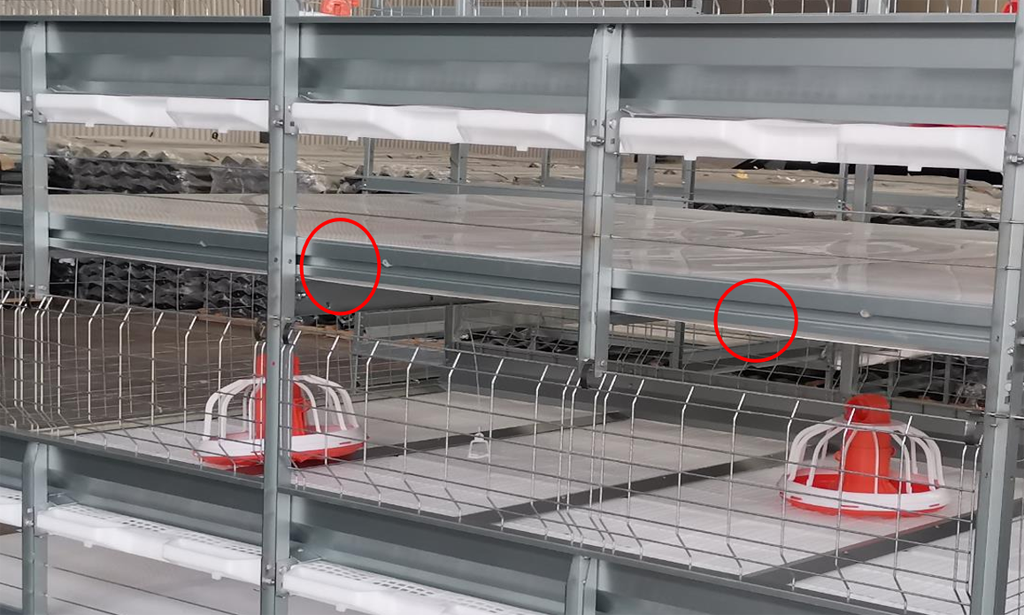broiler cage manure belt broiler cage manure belt