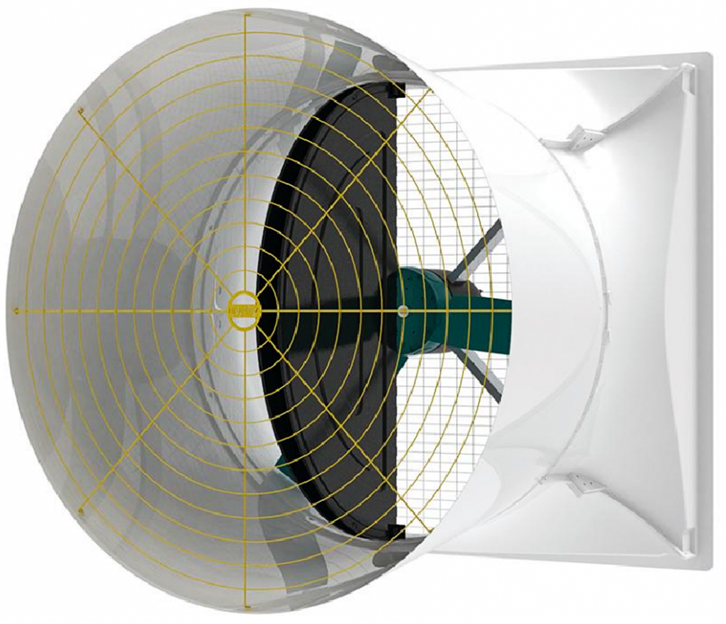 57pp fiberfan EC motor