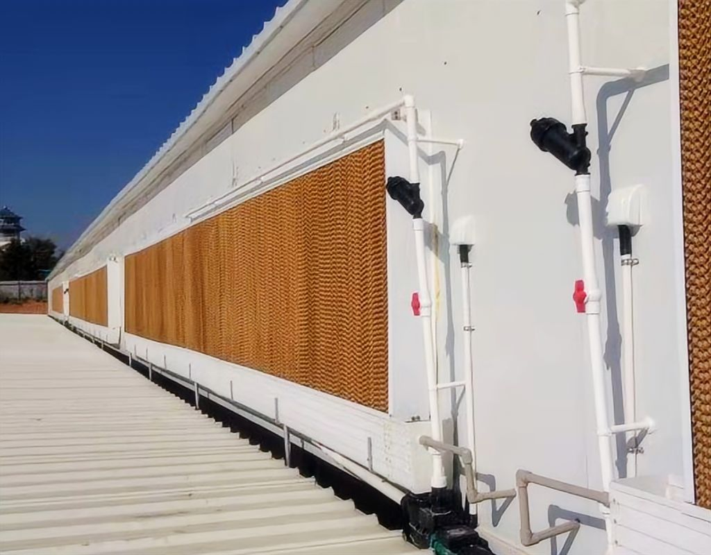 PVC frame cooling pad for poultry farm PVC frame cooling pad for poultry farm