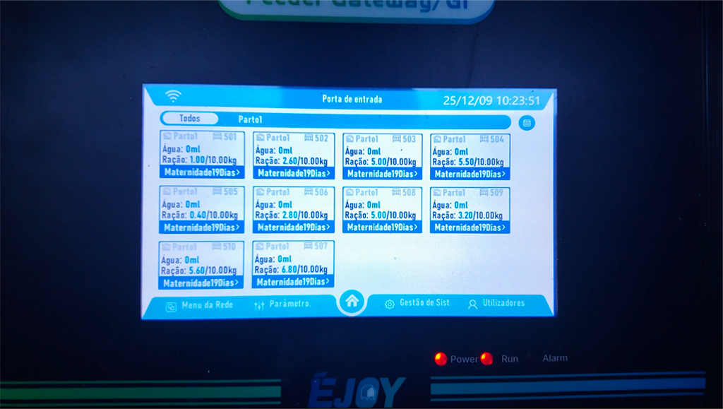 intelligent pig feeding controller