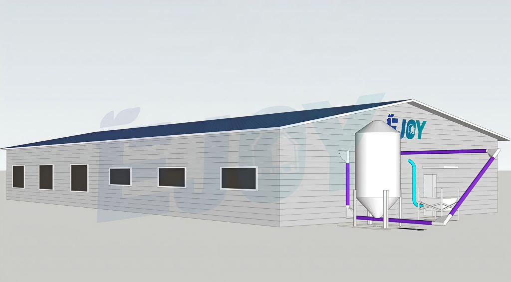 prefab pig farm house