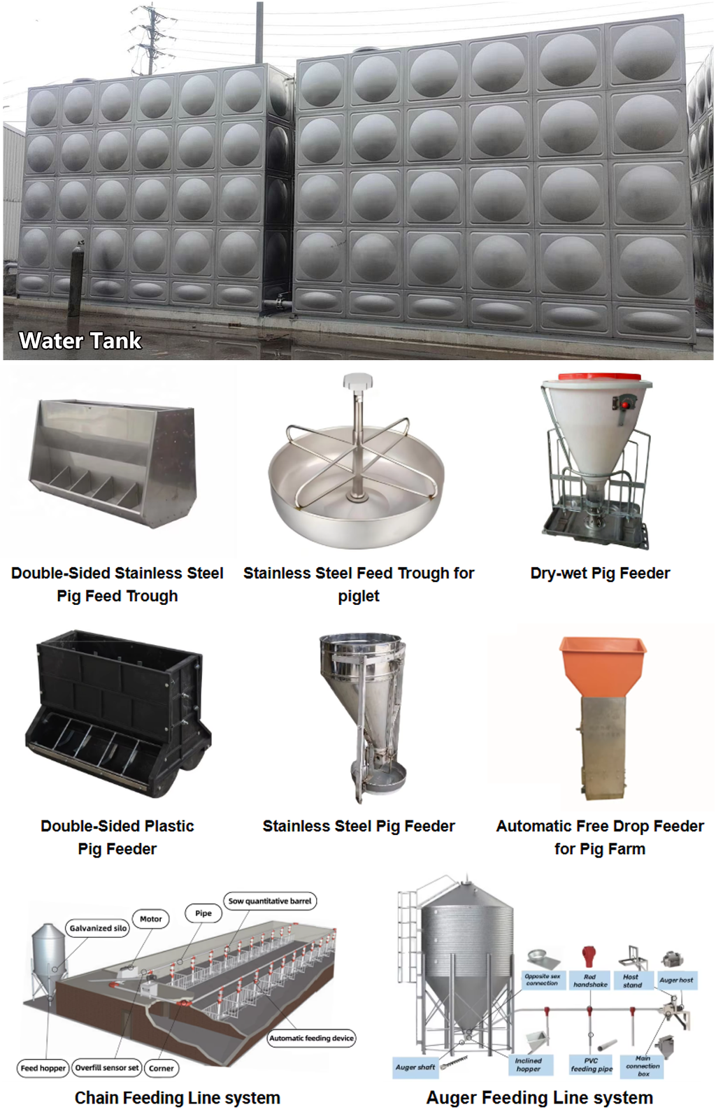 Pig feeder equipment